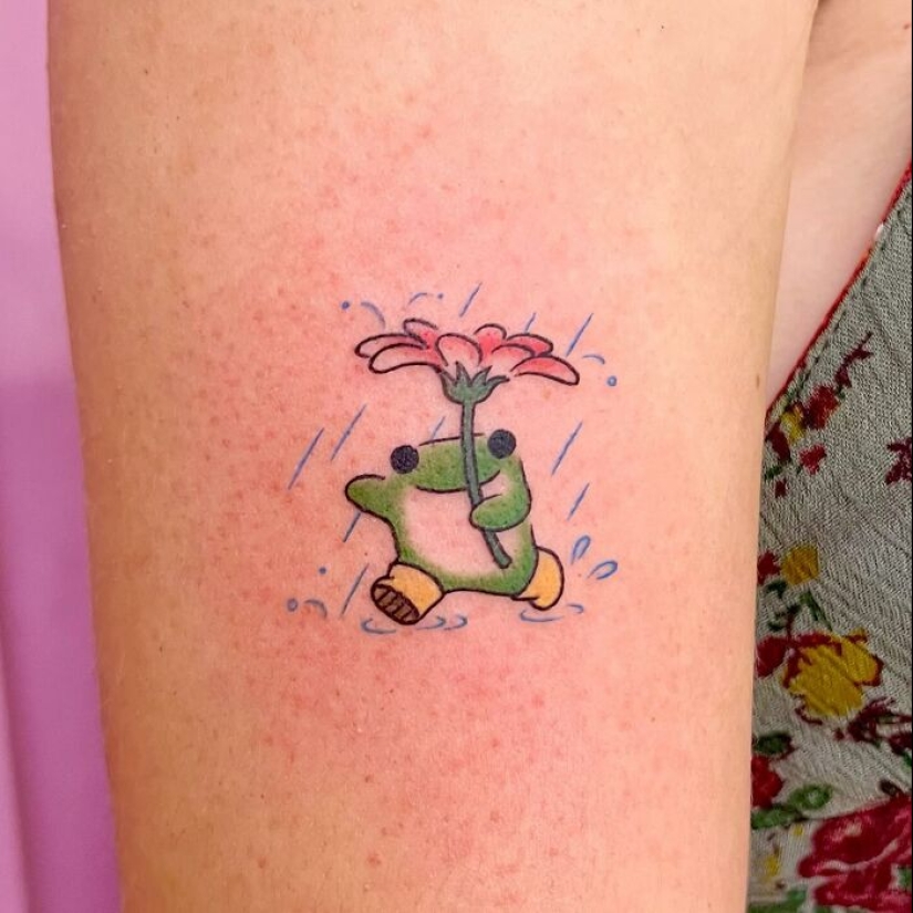 Cute Tattoo Art By Buoy