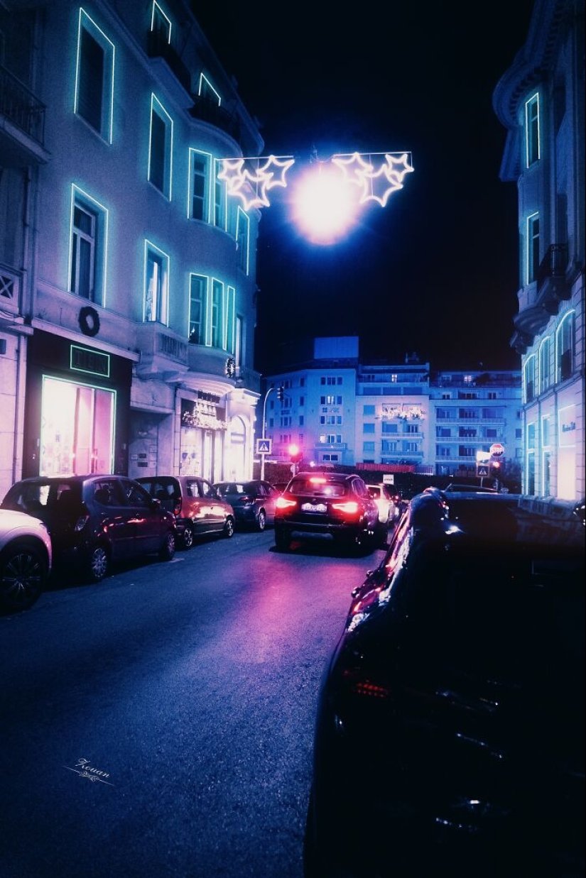 Cyberpunk Atenas 2124: Fotografía callejera nocturna por Zouan Kourtis Cyberpunk Atenas 2124: Fotografía callejera nocturna por Zouan Kourtis