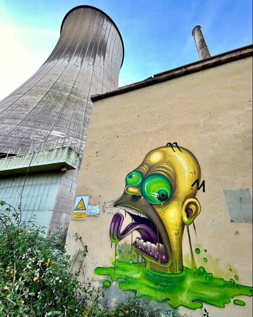 Darkly Twisted Graffiti Artwork Featuring Popular Characters By David Lozano