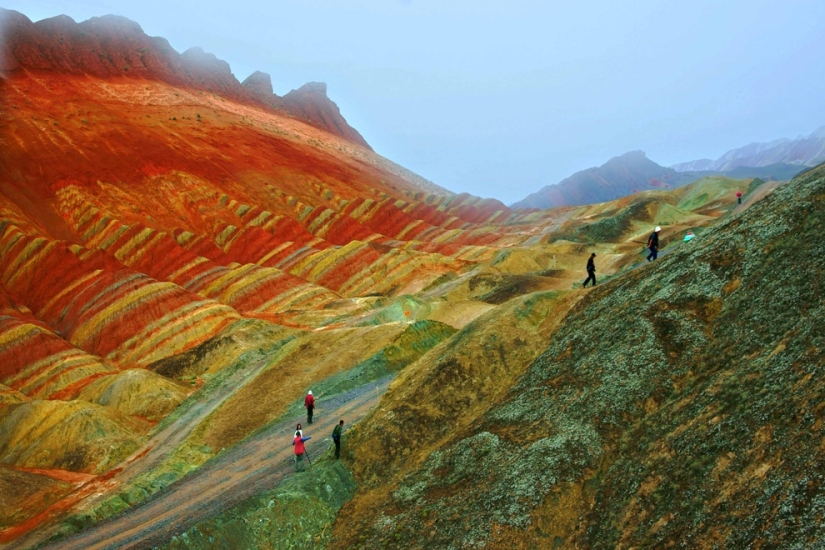 Denxia Landscape - Colored mountains of China Denxia Landscape - Colored mountains of China