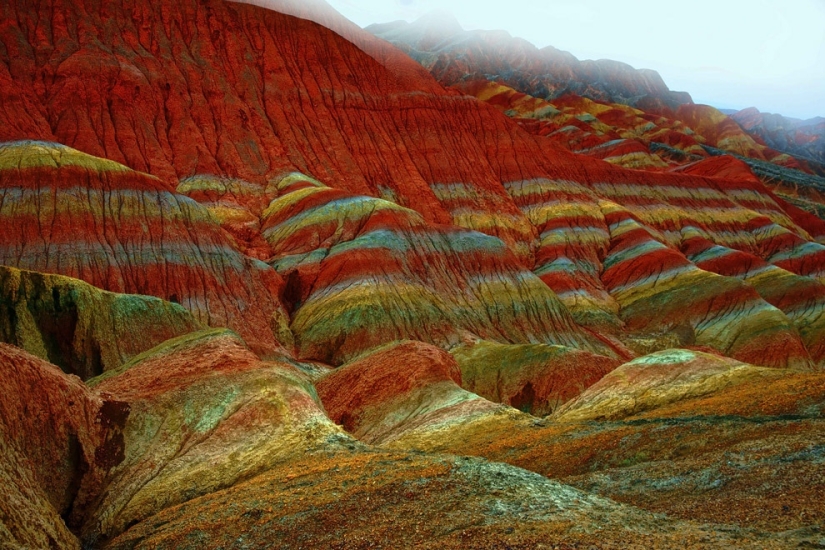 Denxia Landscape - Colored mountains of China Denxia Landscape - Colored mountains of China