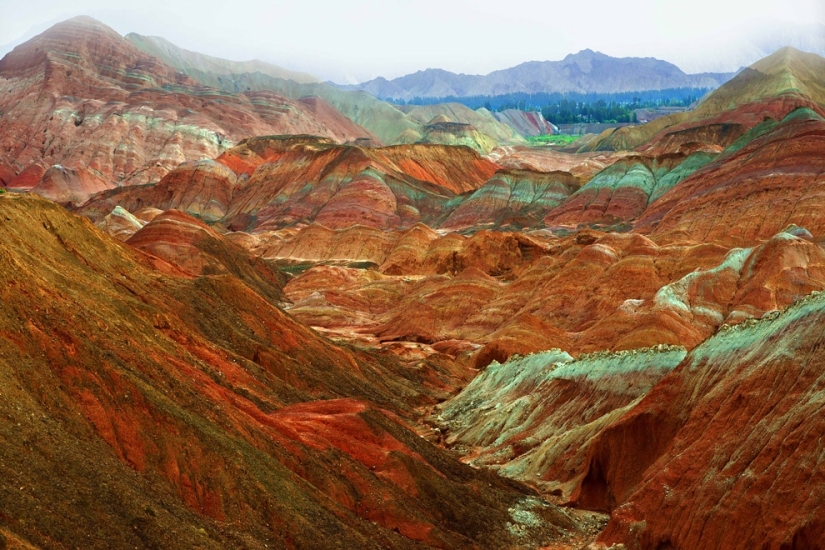Denxia Landscape - Colored mountains of China