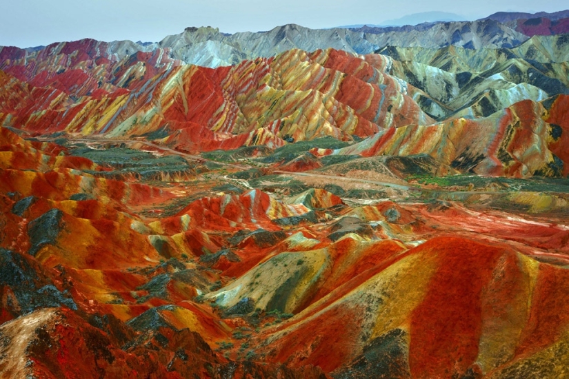 Denxia Landscape - Colored mountains of China Denxia Landscape - Colored mountains of China