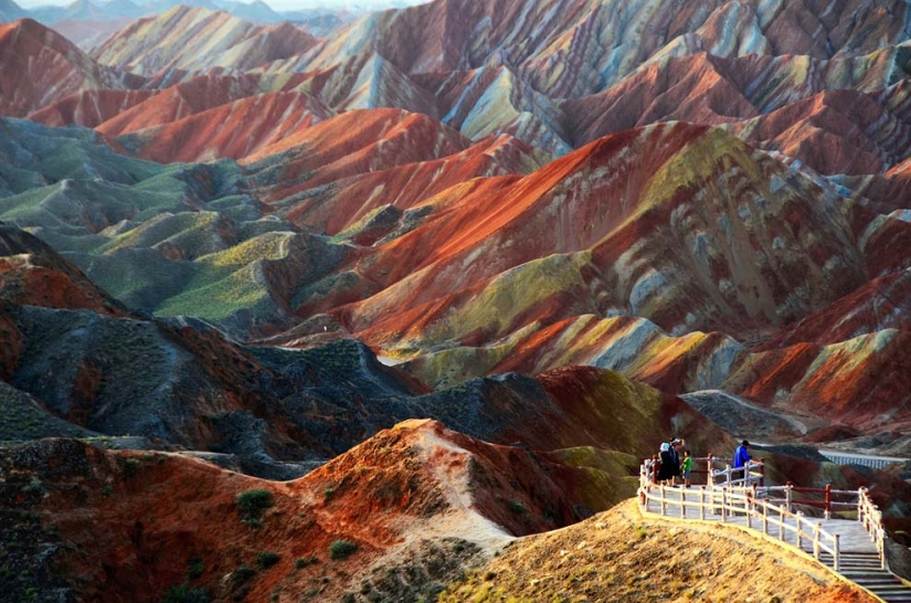 Denxia Landscape - Colored mountains of China Denxia Landscape - Colored mountains of China