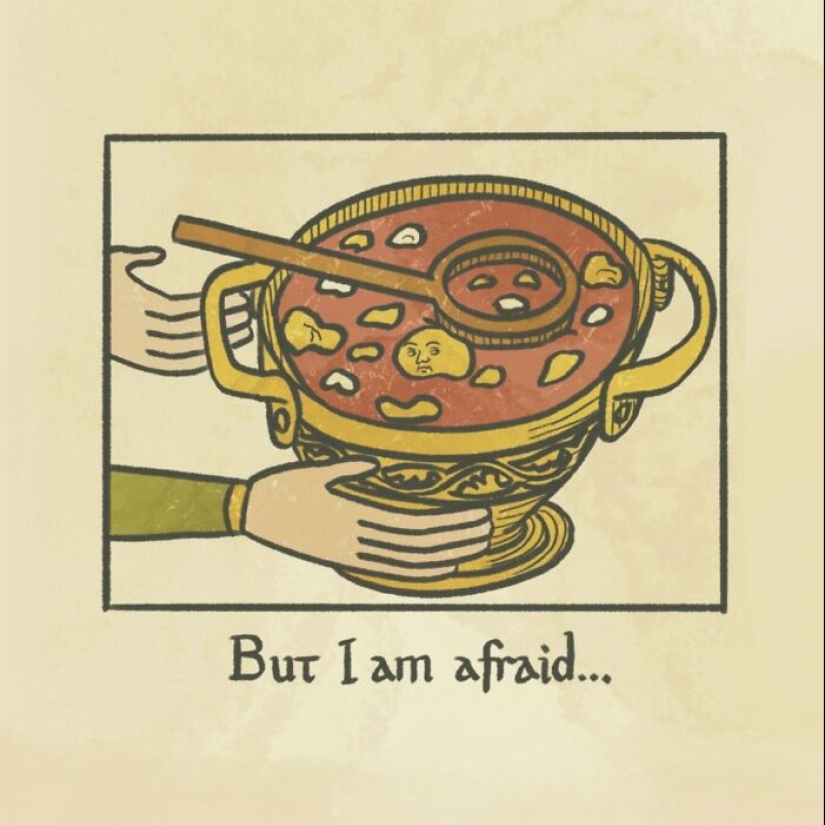 Divertida mezcla de romance moderno y elegancia medieval traducida al cómic por este artista Divertida mezcla de romance moderno y elegancia medieval traducida al cómic por este artista