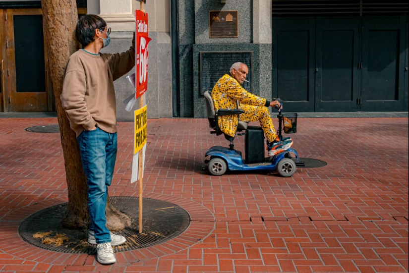 Divertidas imágenes callejeras: “La vida no es más que un sueño”, de Eric Davidove