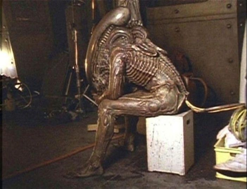 Efectos especiales en el cine-Horror espacial en la película "Alien"