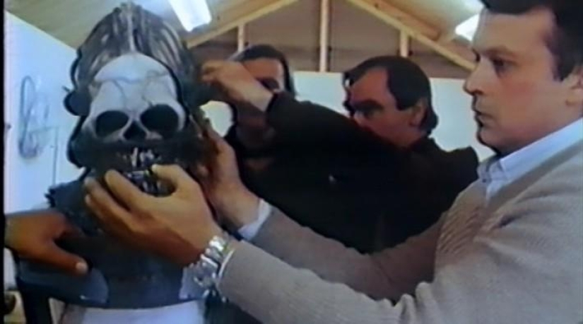 Efectos especiales en el cine-Horror espacial en la película "Alien"