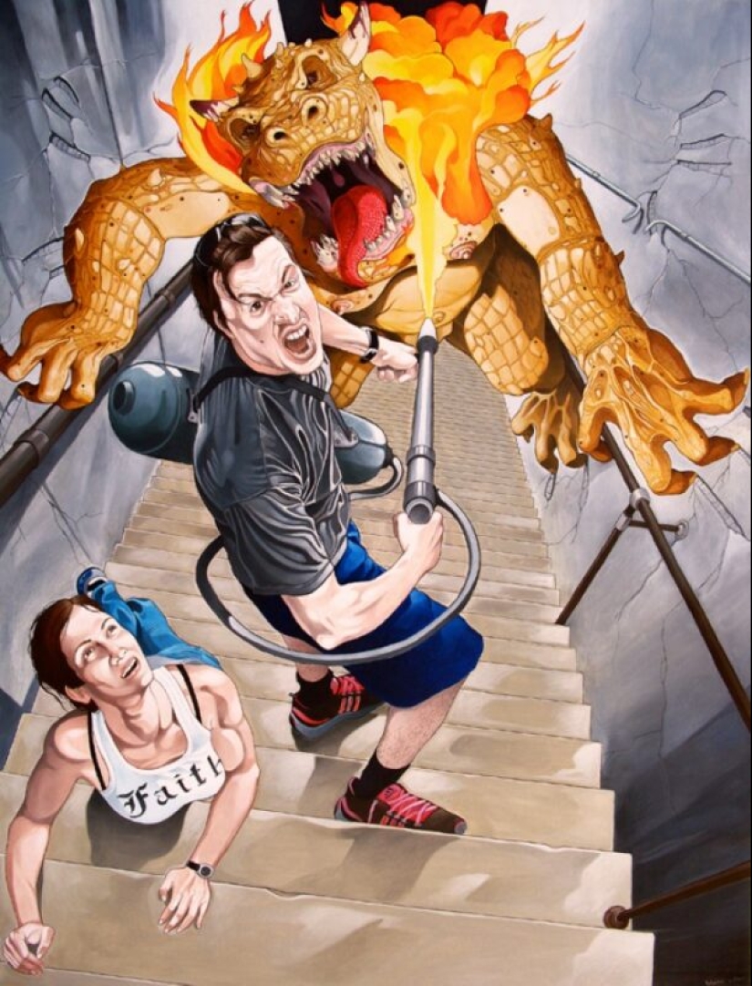 El artista Kosta Kulundzic y sus bromas serias sobre el sentido común