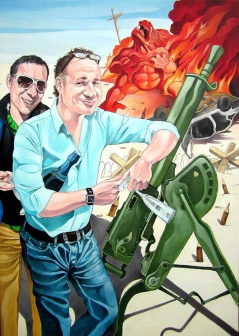 El artista Kosta Kulundzic y sus bromas serias sobre el sentido común