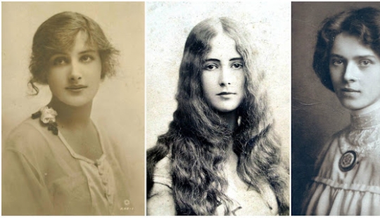 El genio de la belleza pura: atractivo natural de British niñas en el comienzo del siglo XX