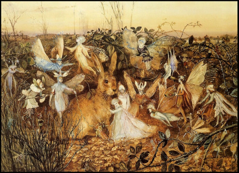 El peculiar arte de hadas victoriano de Anster “Fairy” Fitzgerald
