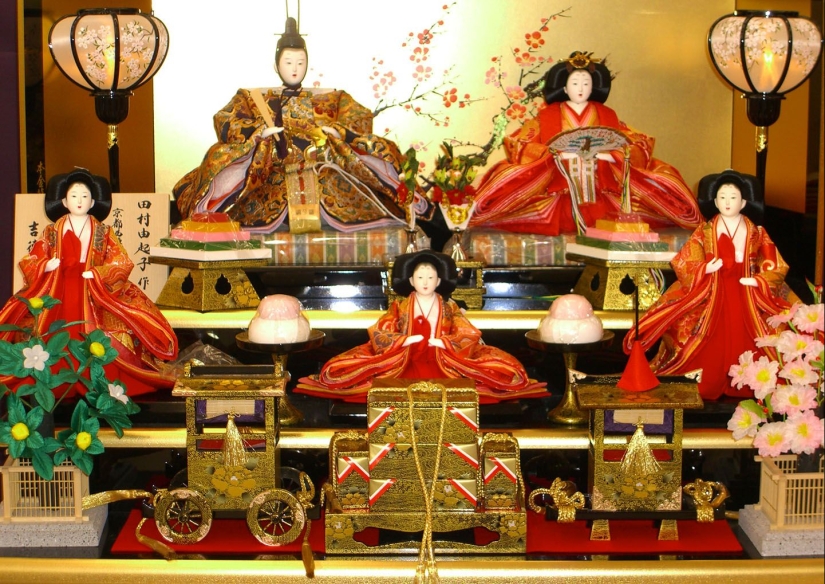 En Japón celebrar las niñas Hina Matsuri En Japón celebrar las niñas Hina Matsuri