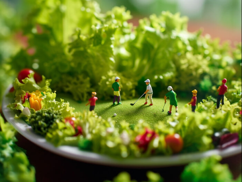 Encantadoras microaventuras: 10 imágenes que creé con IA de una galaxia alimentaria gigante Encantadoras microaventuras: 10 imágenes que creé con IA de una galaxia alimentaria gigante