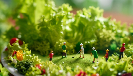 Encantadoras microaventuras: 10 imágenes que creé con IA de una galaxia alimentaria gigante Encantadoras microaventuras: 10 imágenes que creé con IA de una galaxia alimentaria gigante