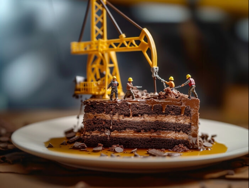 Encantadoras microaventuras: 10 imágenes que creé con IA de una galaxia alimentaria gigante Encantadoras microaventuras: 10 imágenes que creé con IA de una galaxia alimentaria gigante