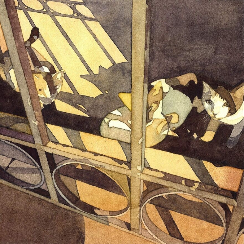 Este artista chino hace acuarelas elegantes y detalladas, aquí tienes 36 de las mejores Este artista chino hace acuarelas elegantes y detalladas, aquí tienes 36 de las mejores