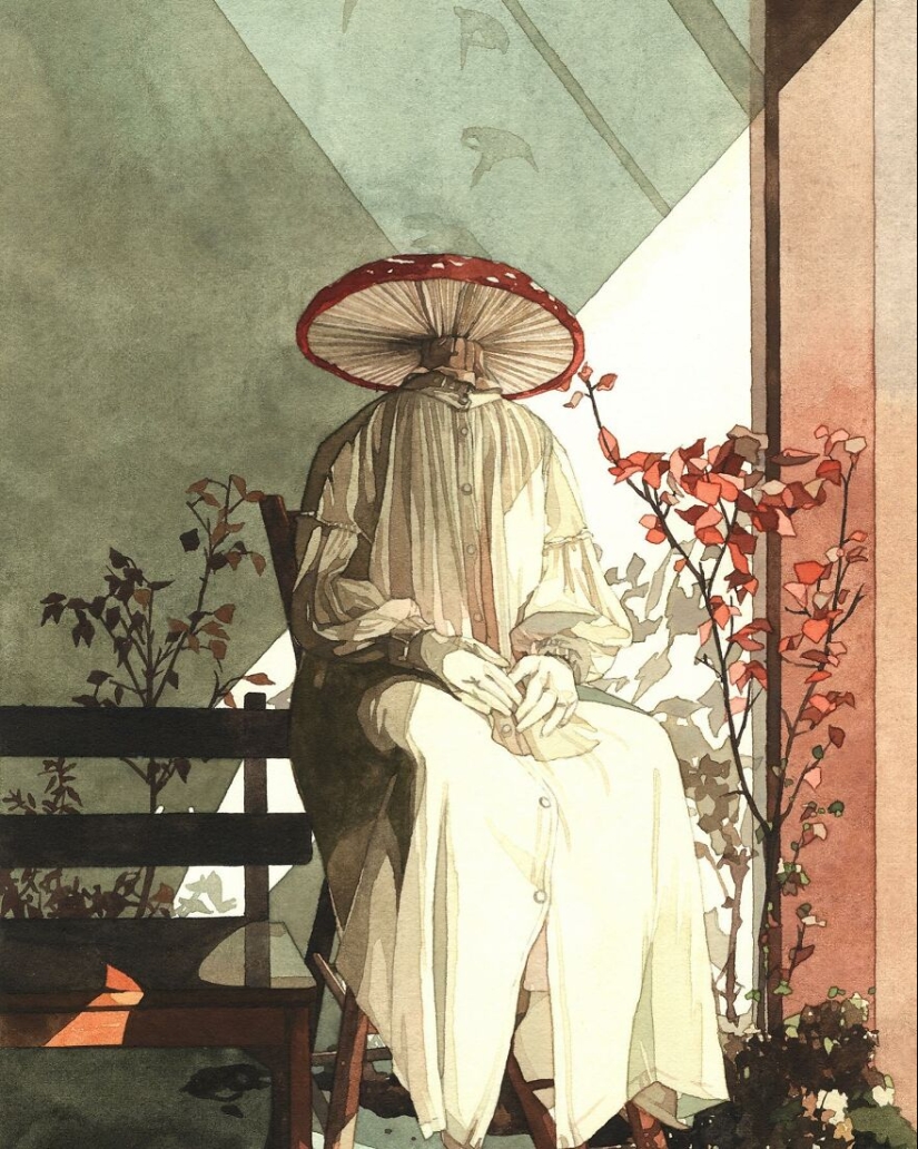 Este artista chino hace acuarelas elegantes y detalladas, aquí tienes 36 de las mejores Este artista chino hace acuarelas elegantes y detalladas, aquí tienes 36 de las mejores