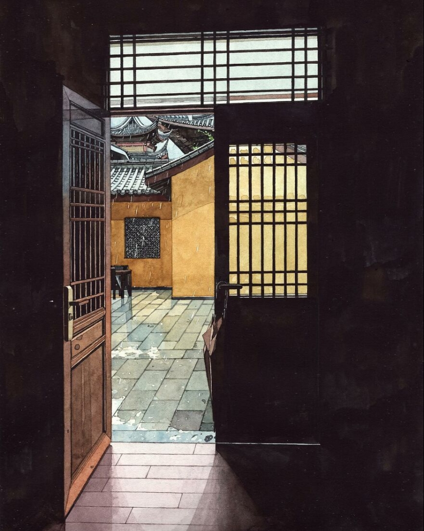 Este artista chino hace acuarelas elegantes y detalladas, aquí tienes 36 de las mejores Este artista chino hace acuarelas elegantes y detalladas, aquí tienes 36 de las mejores