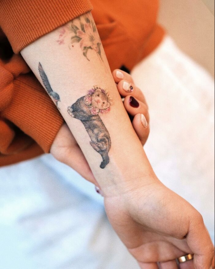 Este artista coreano crea tatuajes extremadamente detallados y aquí están sus 8 mejores diseños