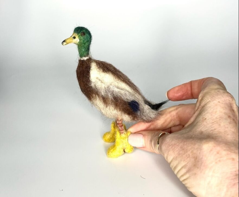 Este artista hace figuras de animales en lana extremadamente realistas, y aquí están 10 de las mejores Este artista hace figuras de animales en lana extremadamente realistas, y aquí están 10 de las mejores