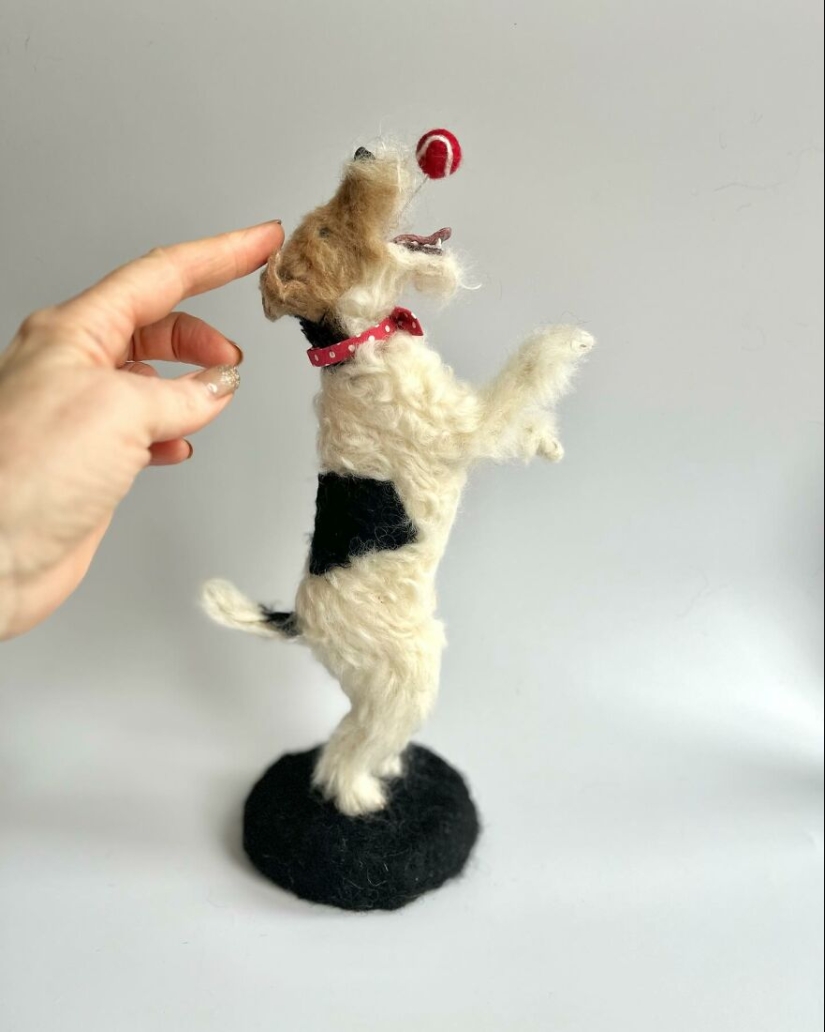 Este artista hace figuras de animales en lana extremadamente realistas, y aquí están 10 de las mejores Este artista hace figuras de animales en lana extremadamente realistas, y aquí están 10 de las mejores