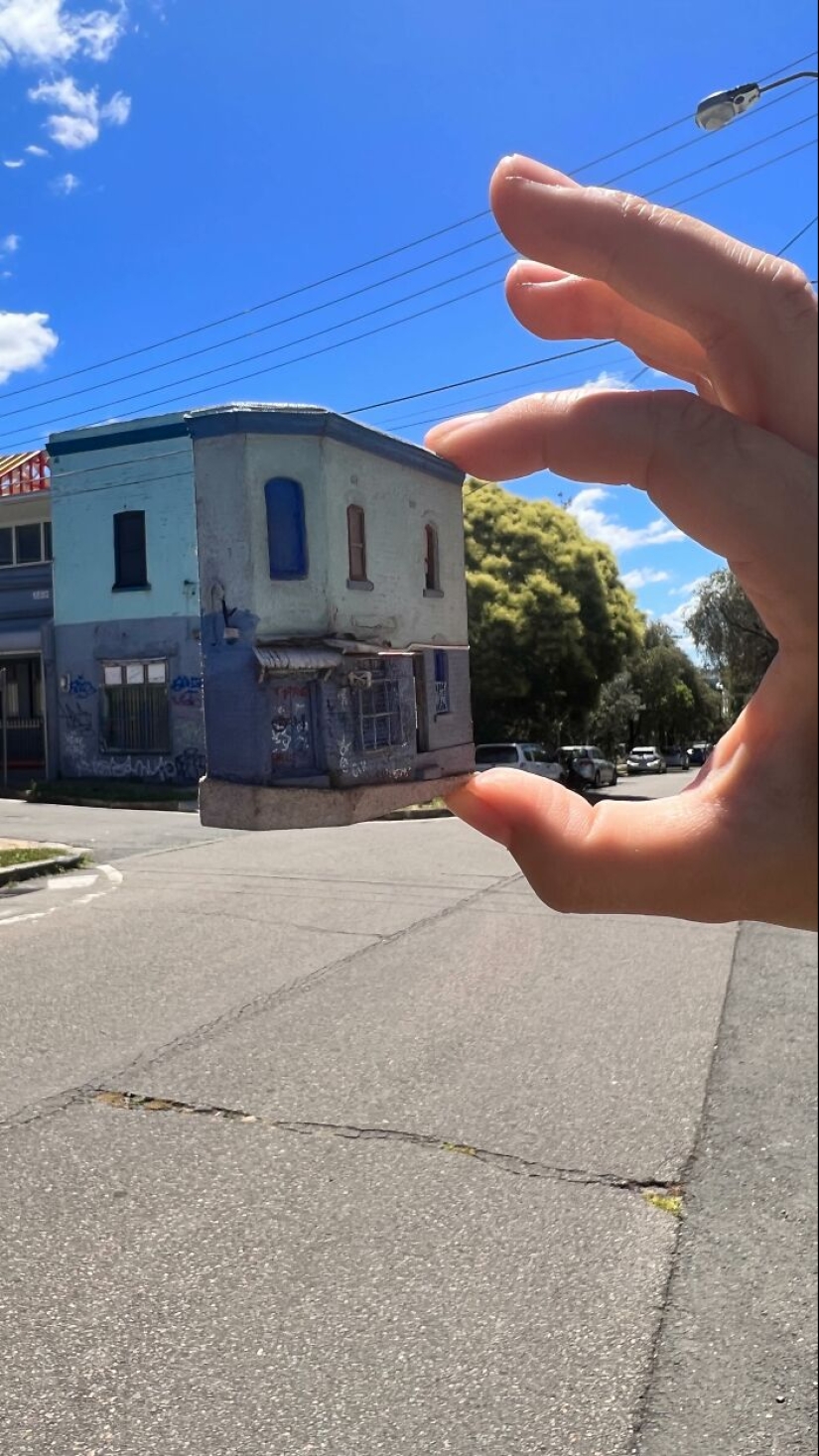 Este artista hace miniaturas arquitectónicas, y aquí está el resultado. Este artista hace miniaturas arquitectónicas, y aquí está el resultado.