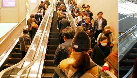 Este fotógrafo está filmando “Déjà Vu” en Japón.