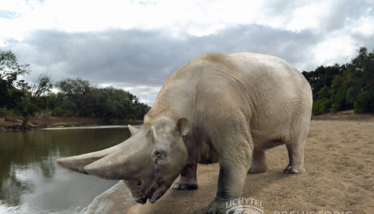 Este paleoartista recrea la fauna prehistórica: 12 criaturas antiguas para el calendario 2025