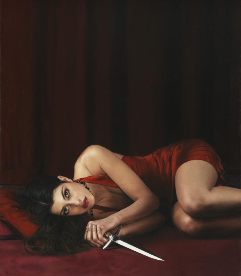 Fantasías masculinas en pinturas hiperrealistas de Philip Weber Fantasías masculinas en pinturas hiperrealistas de Philip Weber