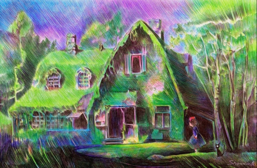 Fascinantes dibujos con bolígrafo de Marite Desayne Fascinantes dibujos con bolígrafo de Marite Desayne