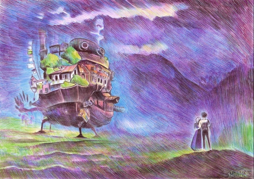 Fascinantes dibujos con bolígrafo de Marite Desayne Fascinantes dibujos con bolígrafo de Marite Desayne