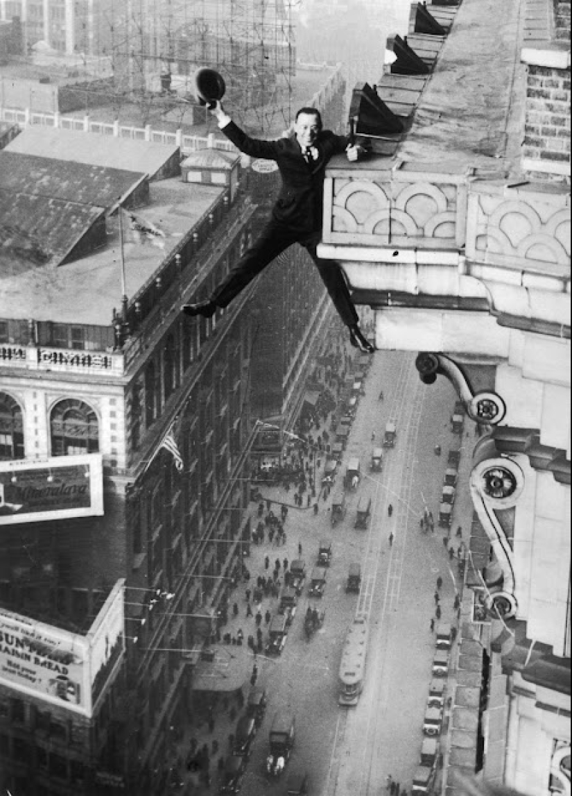 "Fly Man" Harry Gardiner, who conquered 700 skyscrapers without insurance "Fly Man" Harry Gardiner, who conquered 700 skyscrapers without insurance