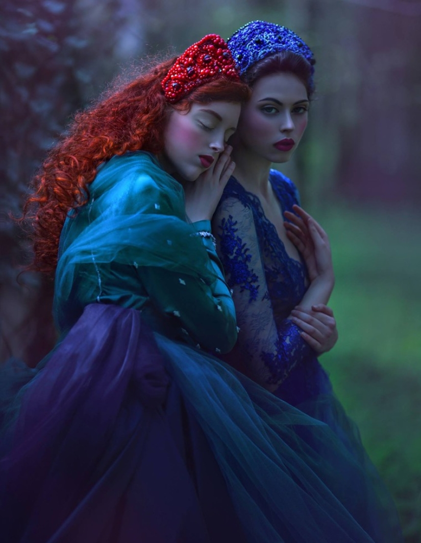 Forest nymphs from the magical worlds of Lamb Lorek