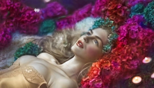 Forest nymphs from the magical worlds of Lamb Lorek Forest nymphs from the magical worlds of Lamb Lorek