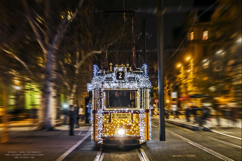 Fotos mágicas de Budapest antes de Navidad