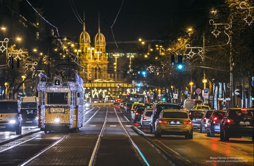 Fotos mágicas de Budapest antes de Navidad