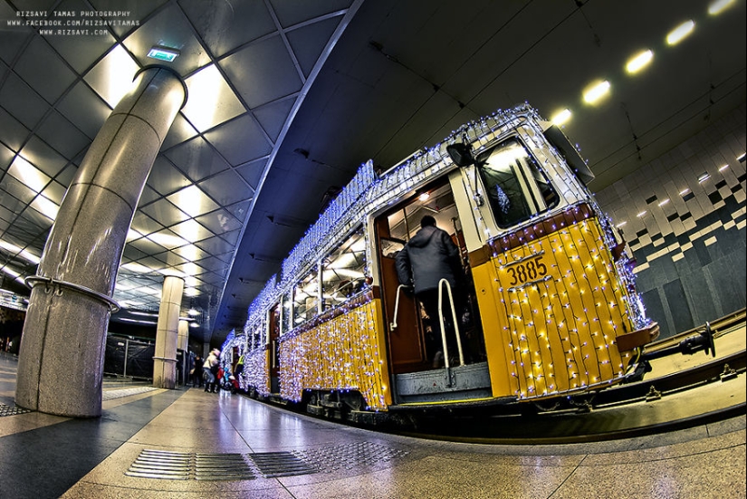 Fotos mágicas de Budapest antes de Navidad
