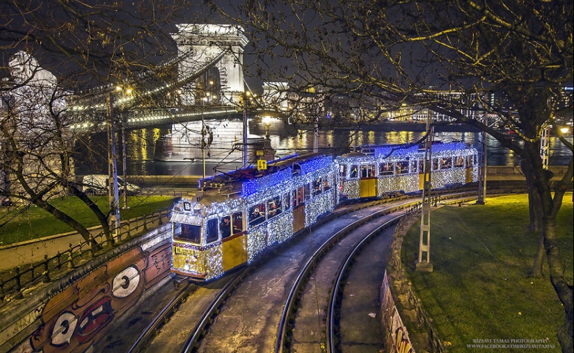 Fotos mágicas de Budapest antes de Navidad