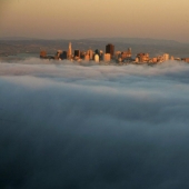 Fotos vertiginosas y fascinantes: ciudades en las nubes