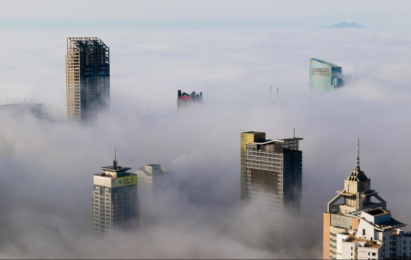 Fotos vertiginosas y fascinantes: ciudades en las nubes Fotos vertiginosas y fascinantes: ciudades en las nubes