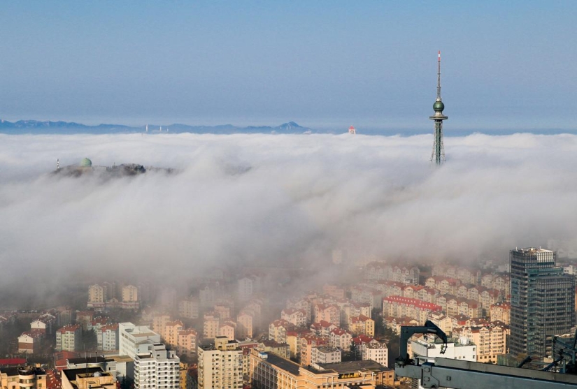 Fotos vertiginosas y fascinantes: ciudades en las nubes Fotos vertiginosas y fascinantes: ciudades en las nubes