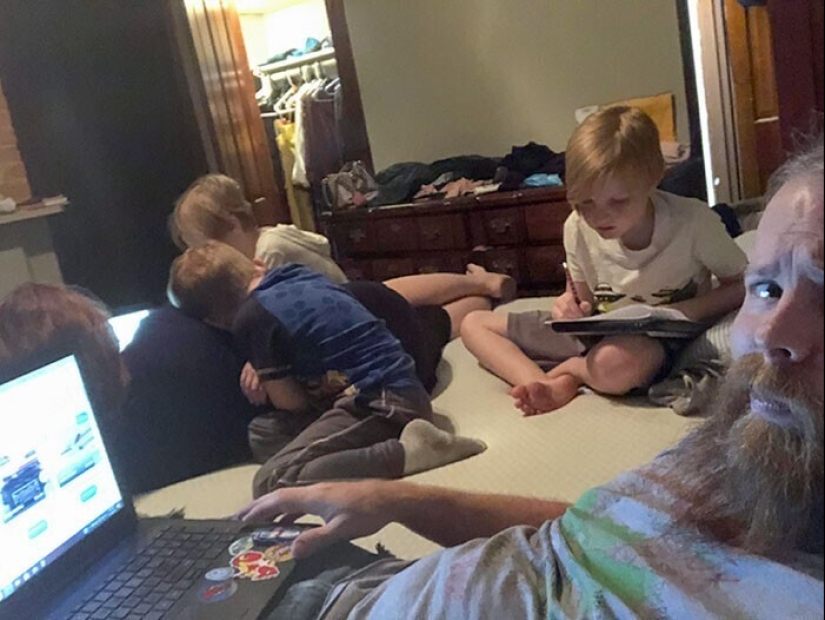 Fun and scary: what life with children really looks like