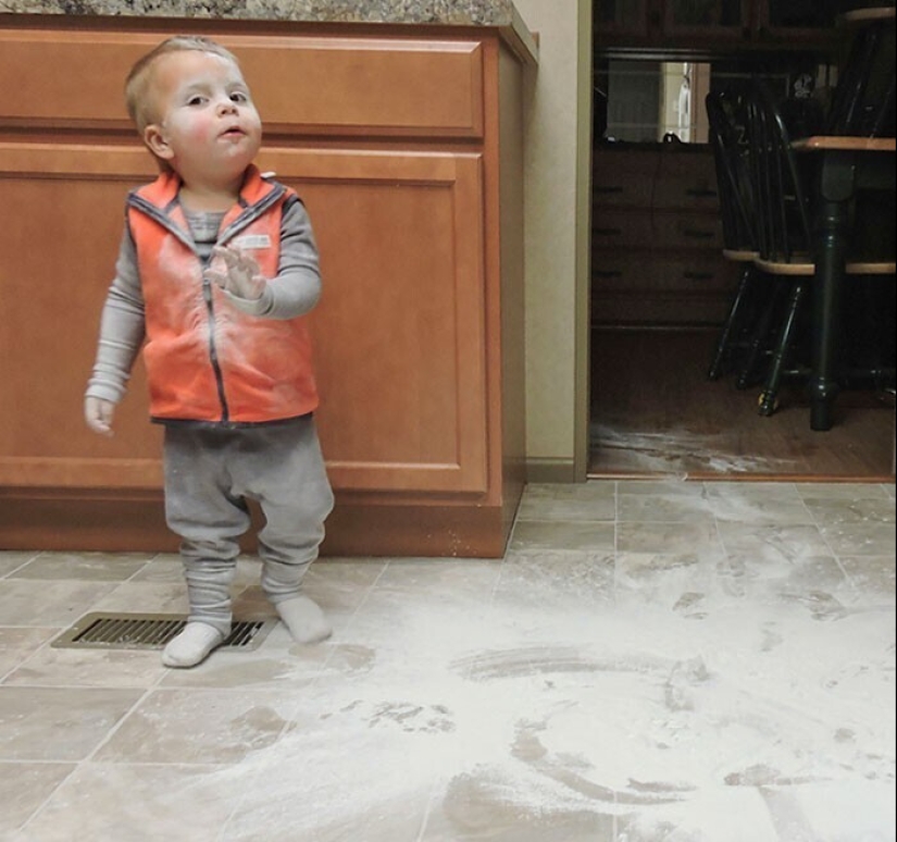 Fun and scary: what life with children really looks like