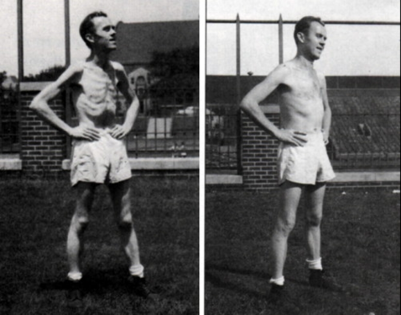 Hambre voluntaria: cómo terminó el Experimento de Minnesota de 1944