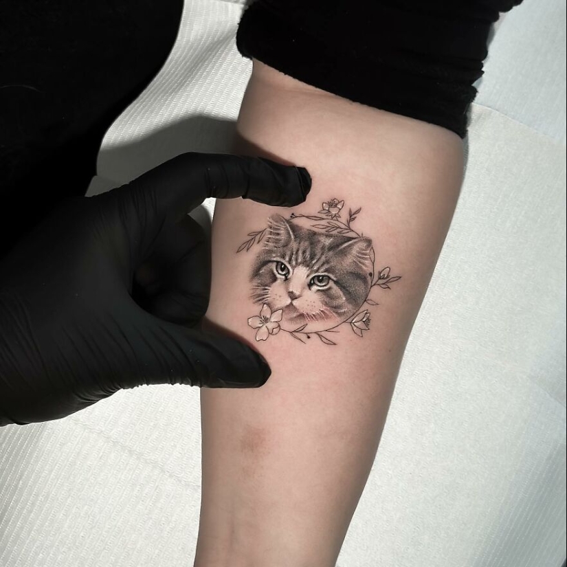 Hice estos tatuajes usando solo una aguja y aquí está el resultado Hice estos tatuajes usando solo una aguja y aquí está el resultado