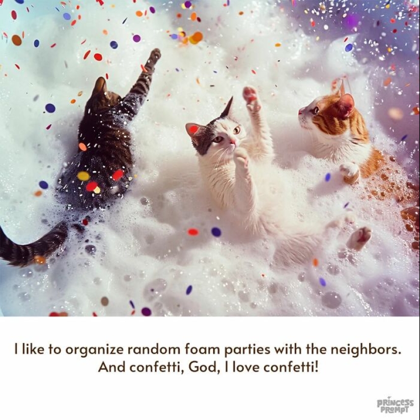 Hilarious Cat Series By Princess_Prompt Revealing What Our Furry Pals Do When Nobody’s Watching