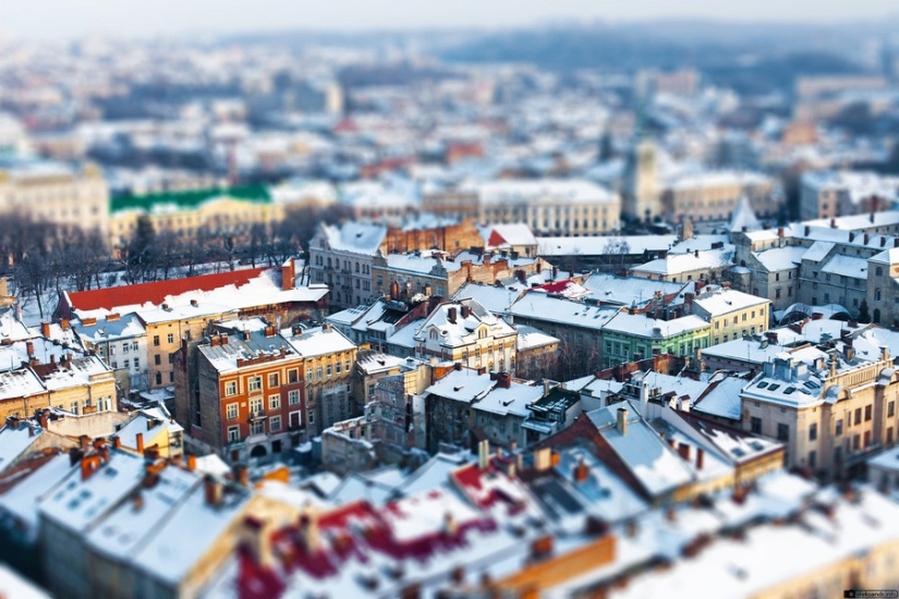 How to look like famous city in tilt-shift photographs How to look like famous city in tilt-shift photographs