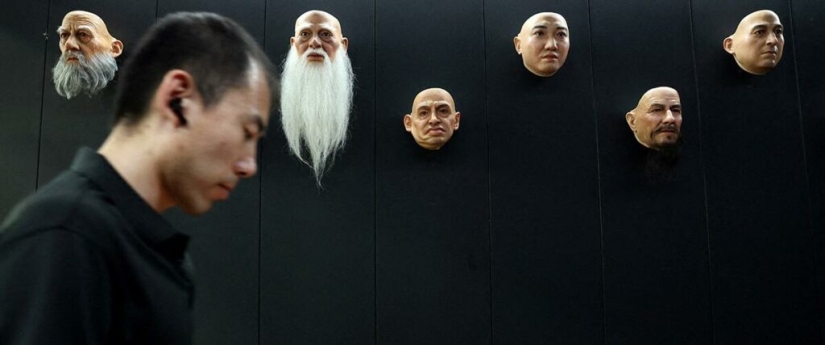 Hyper-realistic humanoid robots are being developed at the Ex-Robots plant in China