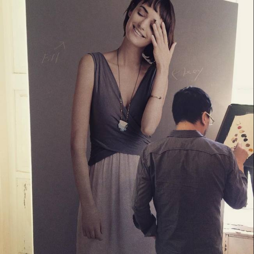 Hyperrealistic portraits of the artist Vyacheslav Groshev Hyperrealistic portraits of the artist Vyacheslav Groshev